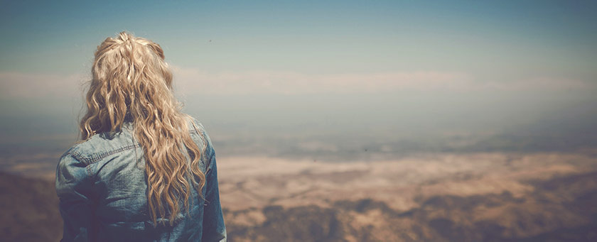 girl in nature